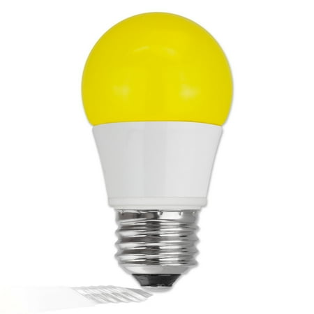 - TCP 5W Equivalent LED Yellow Bug Light Bulbs, Non-Dimmable