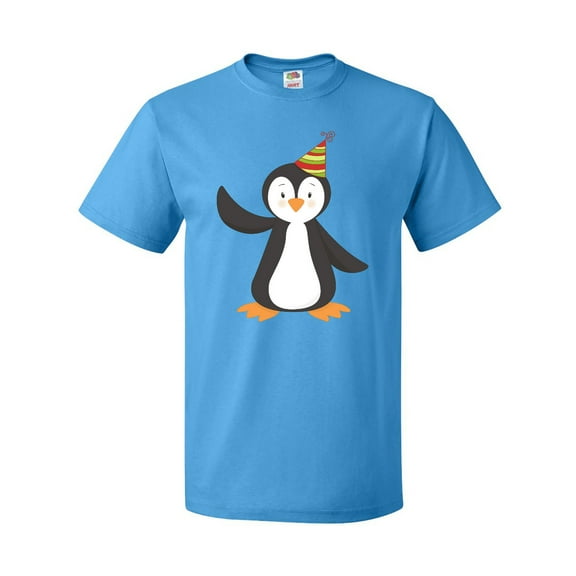Inktastic Cute Penguin, Baby Penguin, Penguin with Party Hat T-Shirt