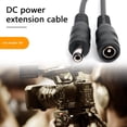 thumbnail image 2 of OUSITAID DC 5.5x2.1mm Male Female Extension Cable for CCTV Camera LED Strip (5m), 2 of 5