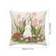 thumbnail image 3 of CaiYueKe Easter Bunny Rabbit Plush Pillow Cover Decorative Cushion Case Soft Fleece Living Room Sofa Bedroom Throw Pillow Sham Cozy Home Decor Spring Holiday Accent, 3 of 6