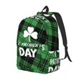 thumbnail image 2 of KLL St Patrick's day Print Travel Laptop Backpack - College Backpack Business Work Bag Nurse Bag Casual Daypack for Weekender Business Hiking -Medium, 2 of 6