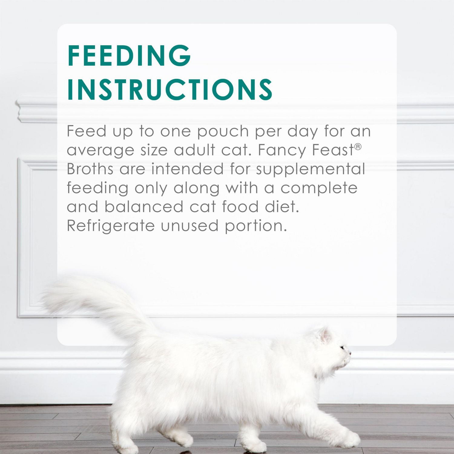 Fancy Feast Classic Broths Chicken & Vegetables, Wet Cat Food Complement 40g, 40 g