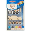 Melissa & Doug Decorate-Your-Own Wooden Race Car Craft Kit