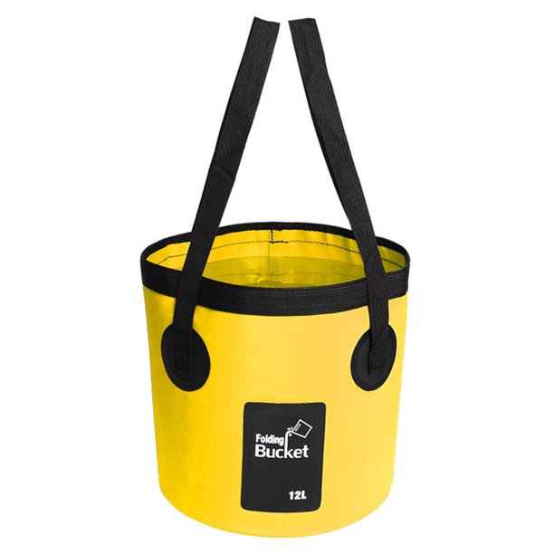 Avamo Water Container Foldable Collapsible Bucket Portable Fishing