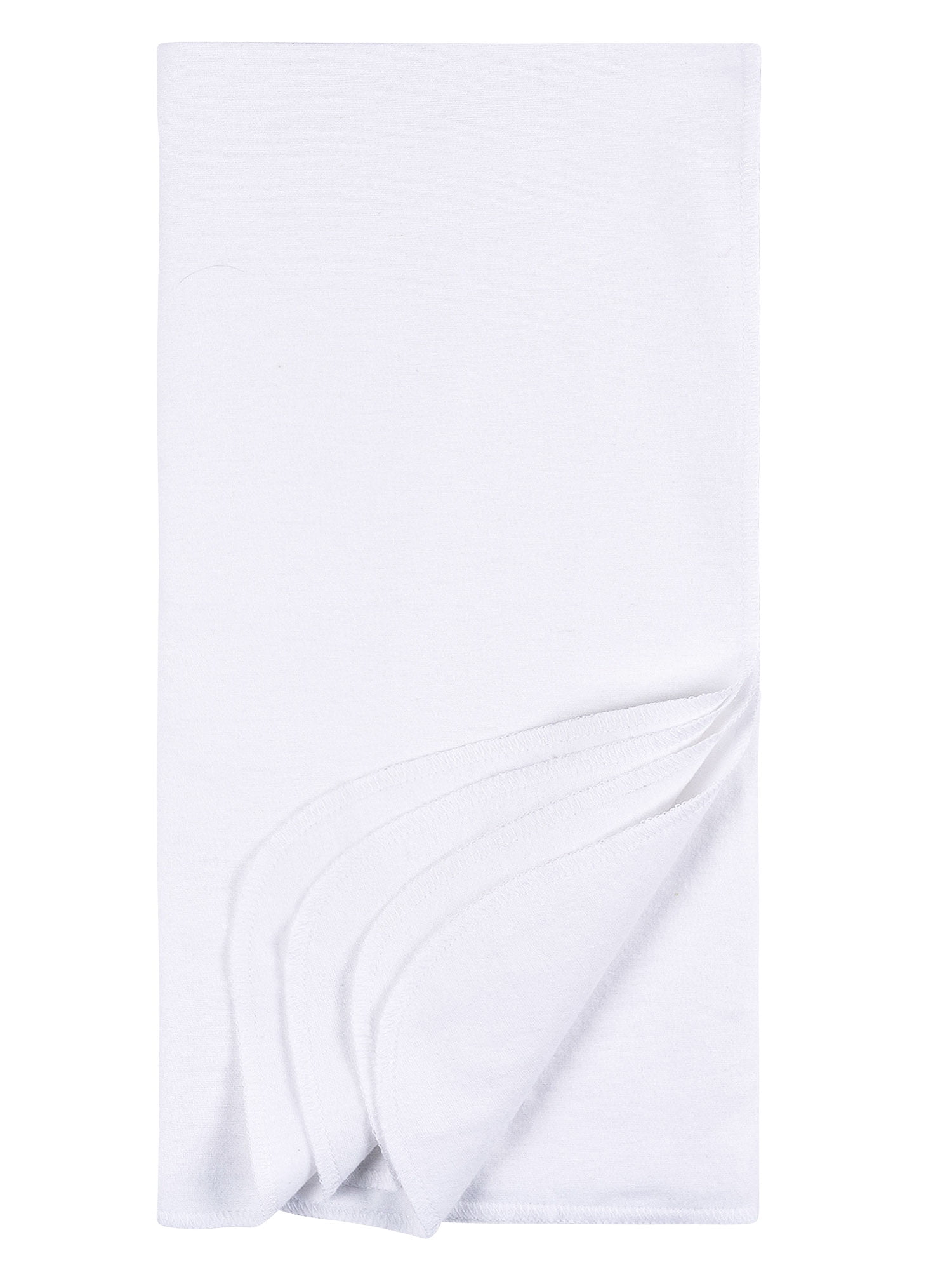 Gerber Baby Neutral Flannel Blankets, 4-Pack, One Size
