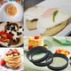 thumbnail image 4 of Paquete de 16 Aros para Bollos, Aros para Muffins Ingleses Antiadherentes de 3,15 Pulgadas, Aros para Tarta de Doble Laminado de Acero Inoxidable, Moldes para Aros Redondos, 4 of 7