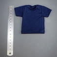 thumbnail image 1 of Ropa de muñeca de figura masculina 1/6 perfecl camiseta azul para figuras de acción, 1 of 8