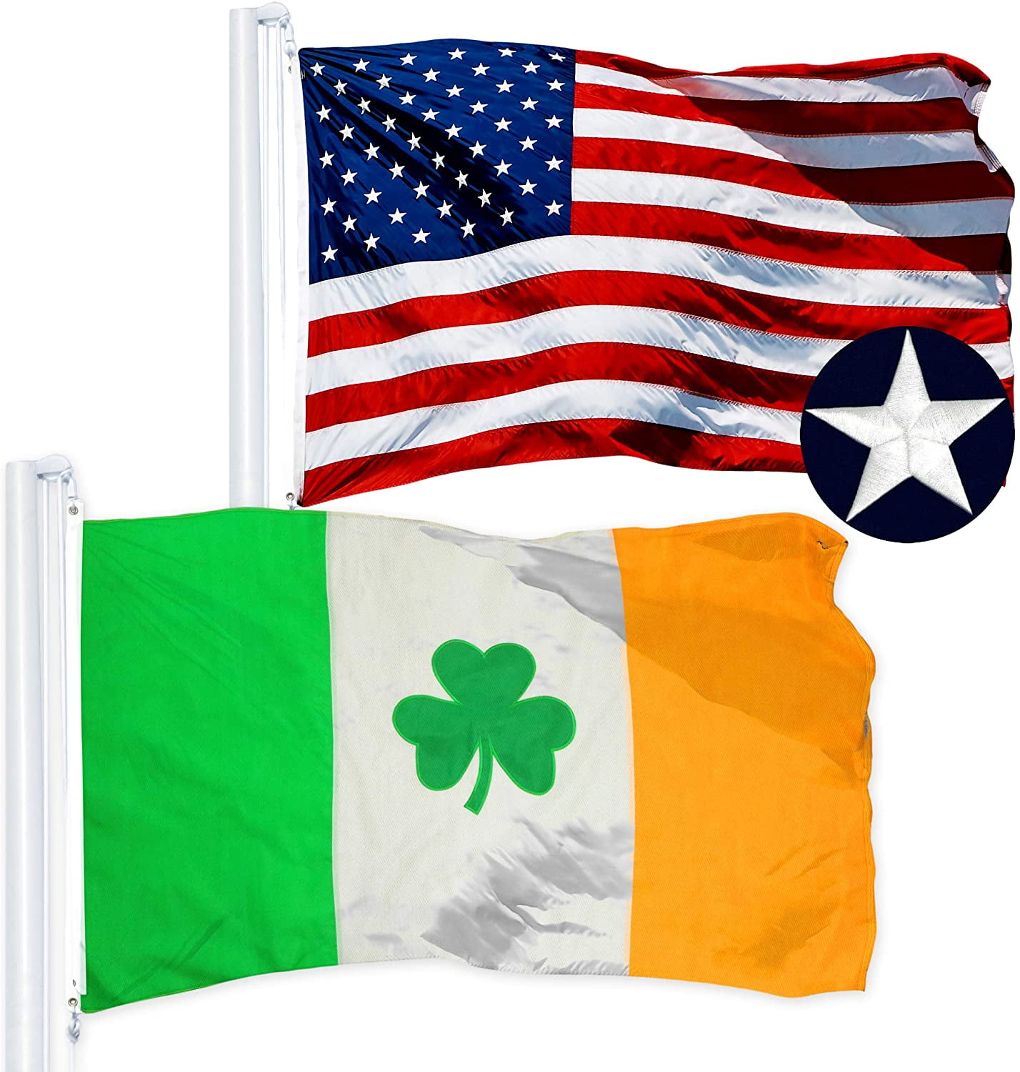 NEW 3x5 ft IRELAND IRISH INDOOR OUTDOOR FLAG better quality usa seller 