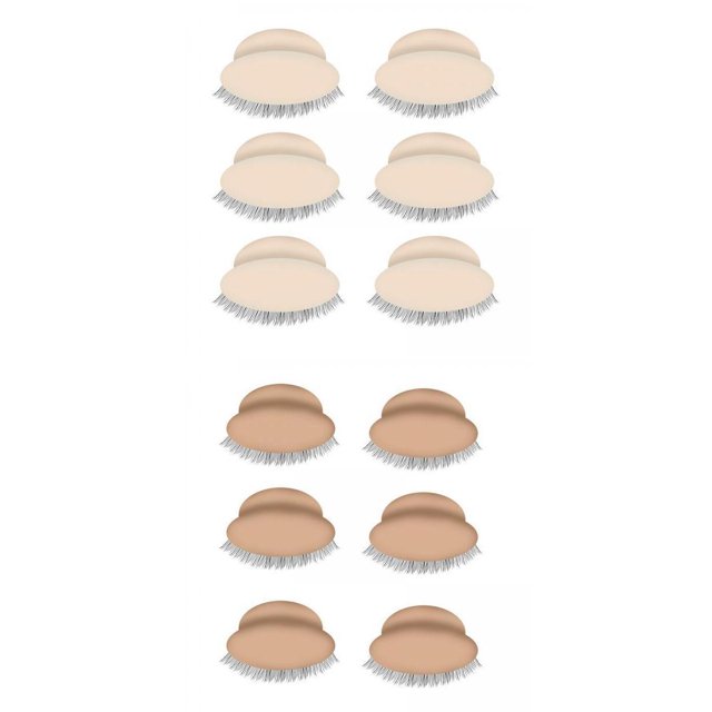 Práctica de pestañas,Cabeza de maniquí de entrenamiento de pestañas postizas,Lash Starter Kit Práctica de maniquí de entrenamiento,Para la extensión de las pestañas del entrenamiento de