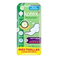 thumbnail image 1 of Toallas femeninas Kotex Naturals con manzanilla nocturna con alas flujo súper abundante 36 pzas, 1 of 6