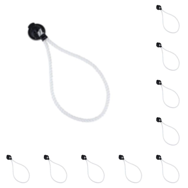 Bearachild Elegante colgador de pared con duradero para un almacenamiento y una organización eficientes Blanco Blanco 10Conjunto