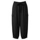 thumbnail image 5 of Pantalones de Lino Mujeres Color Sólido Cintura Elástica Pantalones de Ropa de Trabajo Casual Longitud Del Tobillo Verano, 5 of 8
