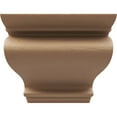 thumbnail image 2 of 5"W x 10"D x 5"H Wide Scroll Rough Cedar Woodgrain TimberThane Corbel, Primed Tan, 2 of 6