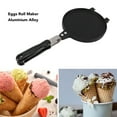 thumbnail image 4 of Waffle Cone Maker, Aluminum Alloy Saving Efforts Eggs Roll Maker  for Kitchen, 4 of 7
