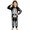 W64 Black, variant on Tfken Halloween Girls Pajama Sets 2 Piece Sleepwear Nightwear Festival Halloween Pajamas Tops With Pants Set Homewear Long Sleeve Autumn Soft Loungewear Outfit Size 2-3 Years Black