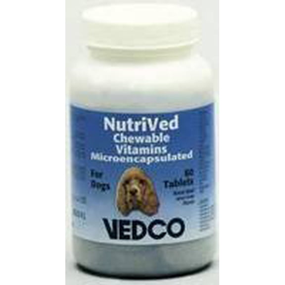 Vedco NutriVed Chewable Vitamins 60 Tablets for Dogs