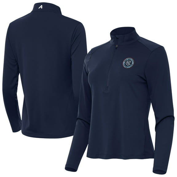 Women's-Antigua Navy New York City FC Tribute Half-Zip Pullover