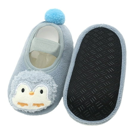 

Baby Soft Leather Shoes Baby 6 Months Shoes Children Toddler Shoes Autumn And Winter Boys And Girls Floor Socks Non Slip Plush Cartoon Animals Warm And Comfortable Nine Year Old Girls Shoes