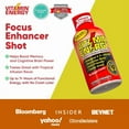 thumbnail image 7 of Vitamin Energy Focus+ Extra Strength Shot, Tropical Infusion, 48 Pack – 260mg Natural Caffeine, CoQ10 & B-Vitamins, Zero Sugar, 1.93 fl oz, 7 of 7