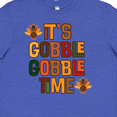 thumbnail image 4 of Inktastic Thanksgiving Gobble Time Turkey Youth T-Shirt, 4 of 5