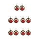 thumbnail image 1 of Qarigey Collar de piedra de cristal hecho a mano de aleación, colgante de estilo bohemio para mujer, collar de regalo para mujer E055-Red Type2 NO2, 1 of 6