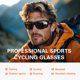 thumbnail image 2 of Gafas de sol deportivas polarizadas suoso con protección UV400, 2 of 7