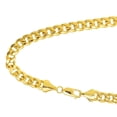 thumbnail image 3 of JewelStop 10k Semi-solid Yellow gold 5.3mm Lite Miami Cuban Curb 20" Mens Chain, 3 of 5