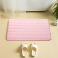 thumbnail image 4 of MSJUHEG Bathroom Rugs Bath Mat Carpet Welcome Decor Day Room Living Doormats Carpet Home Carpets Bathroom Products Memory Foam Carpet Pink, 4 of 6