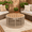 Beige, variant on Homy Casa Outdoor Coffee Table - Modern Design, Perfect for Patio and Garden, Beige