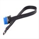 thumbnail image 4 of Cable de Extensión Plano USB 3.0 Tipo C Hembra A Placa Base Interna Tipo e 19/20 Pines FPC para Extensor de PC ITX/ATX, 4 of 5