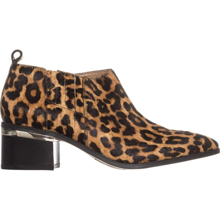 Franco sarto leopard booties sales
