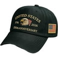 thumbnail image 3 of USA 250th Anniversary Commemorative Hat Men Women Patriotic Adjustable 250 Anniversary Cap Bald Eagle Printed Baseball Cap, 3 of 4