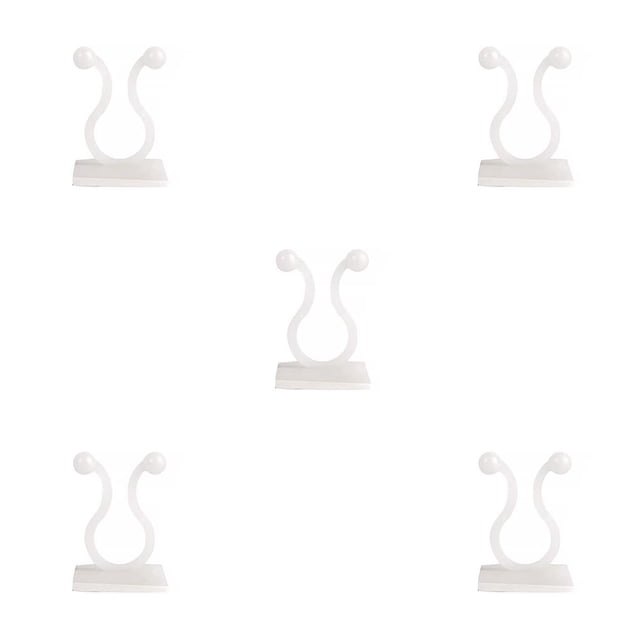 sweethay Accesorio para plantas, sujetador autoadhesivo para escalada en pared, ganchos de soporte de vid atados, Clips de fijación de Type2 NO2
