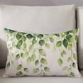 thumbnail image 3 of Spring Vines Leaves Throw Pillow Cover 16 x 24 Inch Decorative Pillow Cover Retro Rustic Green Botanical Plants Lumbar Pillowcase Seasonal Rectangle Cushion Case for Couch Sofa Bed Living Room, 3 of 7