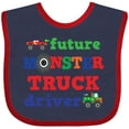 thumbnail image 3 of Inktastic Monster Truck Future Driver Boys Baby Bib, 3 of 4