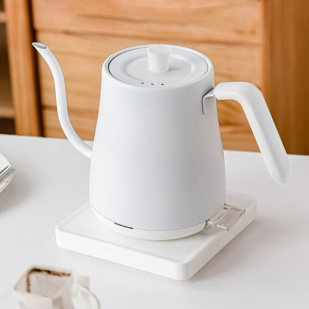 Campana Para Cocina Kettle Gooseneck Kettle, 800ML Water Kettle, Tea Pot Stainless Steel For Coffee & Tea With Fast Heating, Auto-Shut Off And Boil-Dry Protection Tech