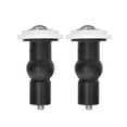thumbnail image 6 of Raindrops 2Pack Toilet Seat Fixing Bolts Metal Black for Bathroom Maintenance Tasks, 6 of 8