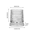 thumbnail image 2 of Vidrio Vasos de Beber Giratorio Vaso de Cristal 360 Grados de Rotación, Elegante Utensilios de Bar para Whisky Y Vino, Vasos de Whisky de Cristal para Regalos Y Bar de Casa, 2 of 9