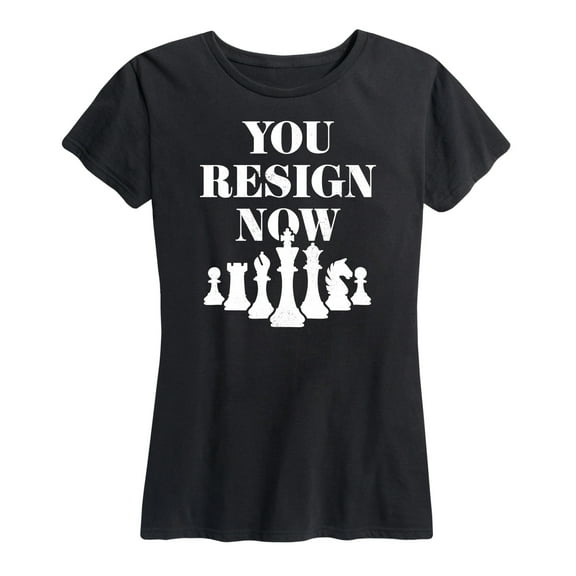 Instant Message - You Resign Now - Women's Short Sleeve Graphic T-Shirt