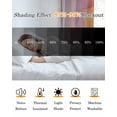 thumbnail image 5 of Pink Yellow Blue Abstract Blackout Curtains 63 Inches Long for Bedroom, Modern Art Wave Thermal Insulated Room Darkening Black Out Window Curtain Panels Grommet Drapes for Living Room, 5 of 8
