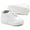 A02/White, variant on Infant Baby Boys Girls Classic PU Leather Wedding Loafers Brogue Toddler Oxford Dress Shoes First Steps Walking Flat Lazy Crib Shoe