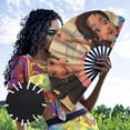 thumbnail image 1 of Elena de Avalor Abanico Plegable Chino, Abanico de Mano de Poliéster Plegable, Abanicos para Baile Fiesta Hogar, Adecuado para Hogar, Oficina, Fiesta, 1 of 6