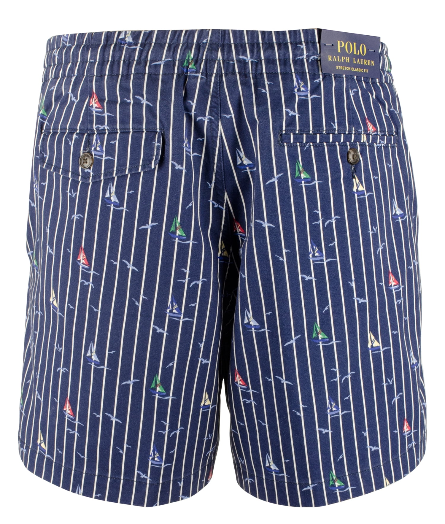ralph lauren elastic waist shorts