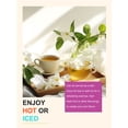 thumbnail image 3 of TeeLux Decaf Jasmine Green Tea, Decaffeinated Jasmine Scented Green Tea Loose leaf, Pleasant Aroma & Smooth Taste, 16oz, 3 of 8