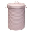 thumbnail image 2 of Colonial Mills Ticking Stripe Solids Hamper 18"" X 18"" X 30"" Pink, 2 of 2