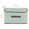 thumbnail image 4 of Foldable Storage Box With Lid - Large & Small 2-Piece Set, Non-Woven Fabric Organizer for Closet, Office, Toy Storage, Foldable Design Saves Space, 4 of 6
