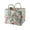 Blue-green-red flowers, variant on Floral Pattern Tote Bag Large Capacity Quilted Foldable Sturdy Construction for Shopping Travel Work (Style 11)