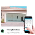 thumbnail image 4 of Riwcyla Contrôleur de Porte de Garage avec Interrupteur Intelligent Wi-Fi, Ouvre-Porte de Garage Compatible, Application de Télécommande pour Téléphone Intelligent, Parfait pour l'Usage Quotidien, les Activités Extérieures, les Voyages et les occasions Décontractées, 4 of 6