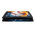 thumbnail image 5 of CHAQLIN Children's Wallet Baseball with Fire and Water Collision Slim Trifold Pouch for Daily Use, Polyester Portable Trifold Card Wallet, 5 of 6