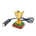 thumbnail image 3 of Car Burner Plug in Burner for Car ,Multifunction Vintage Holder, Electric Censer for Living Room Gold, 3 of 8